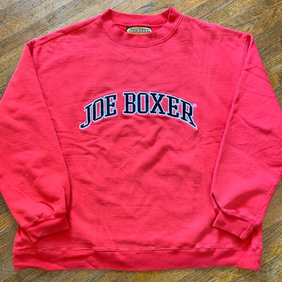 Joe Boxer Other - Vintage Joe Boxer Crewneck Spell Out Logo Size XL